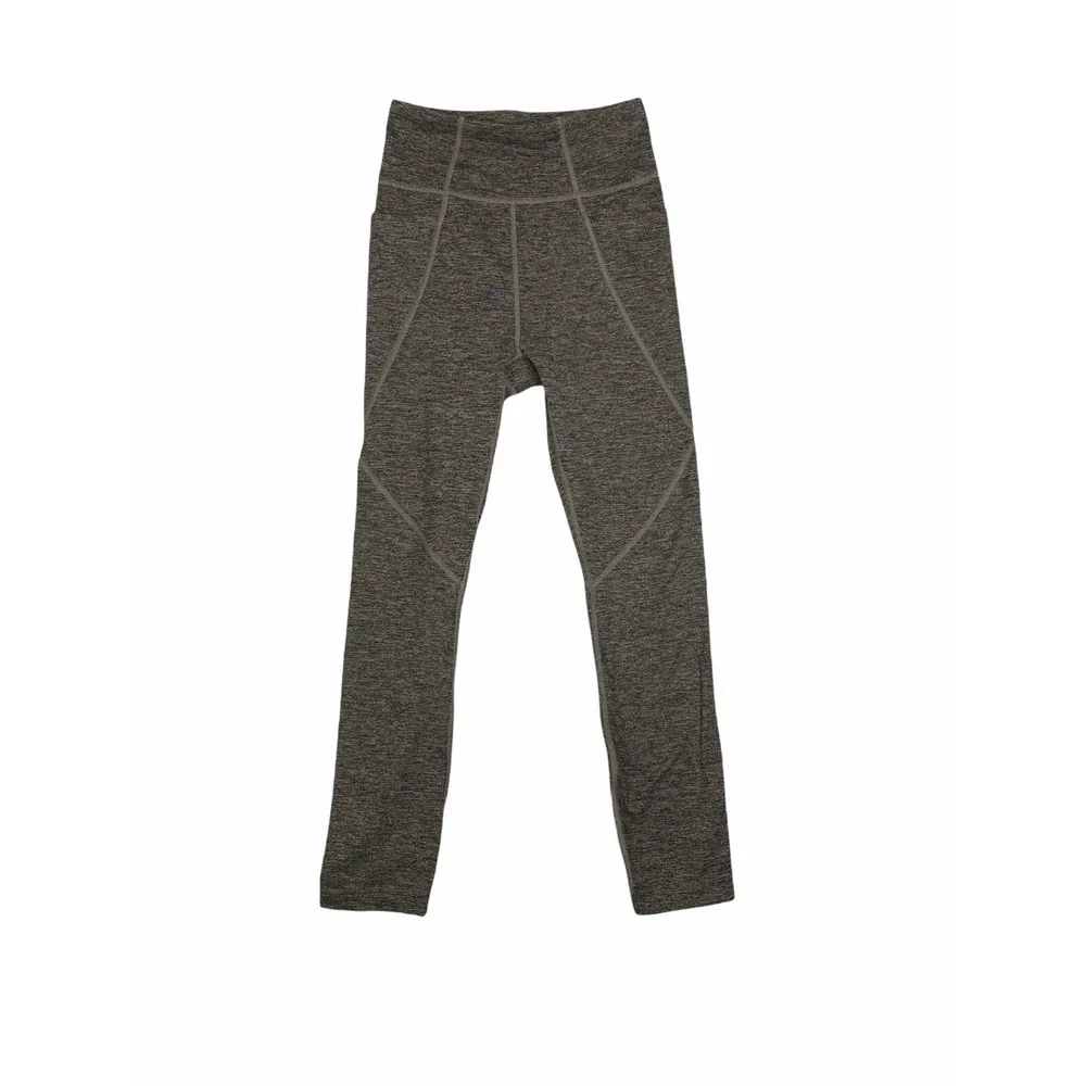 JoyLab Womens Brown Waist Pocket Pull On Skinny Compression Leggings‎ Size XXS